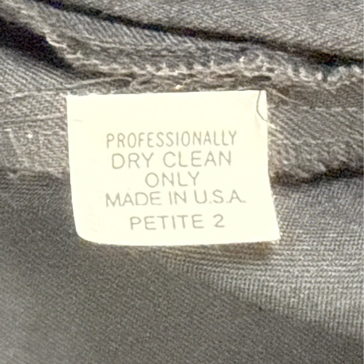 Geoffrey Craig Double Breasted Women's Black Blazer Dress Size 2P