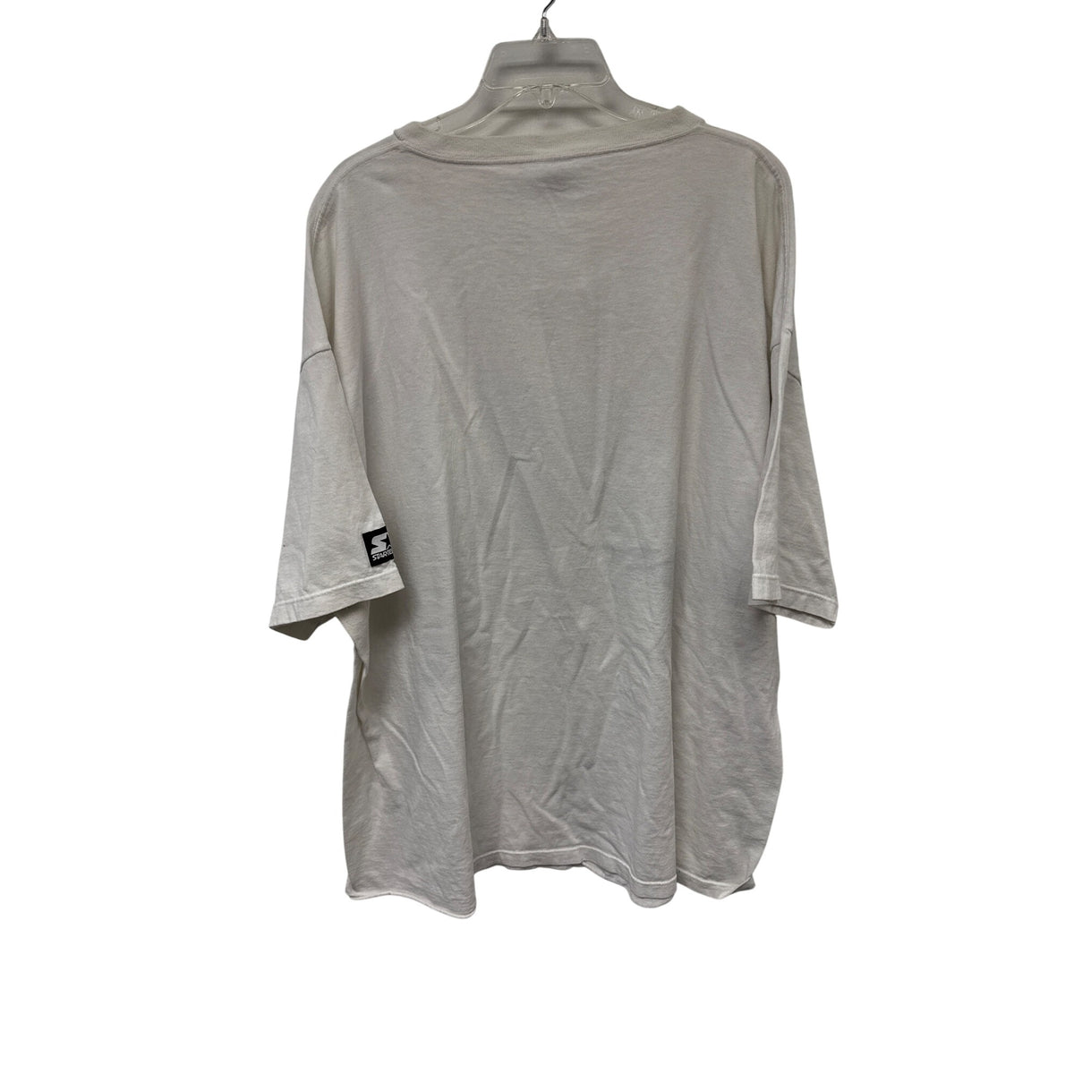 Starter Mens White Cotton AFC Champs Denver Broncos T-Shirt Vintage 1997 XX-Large