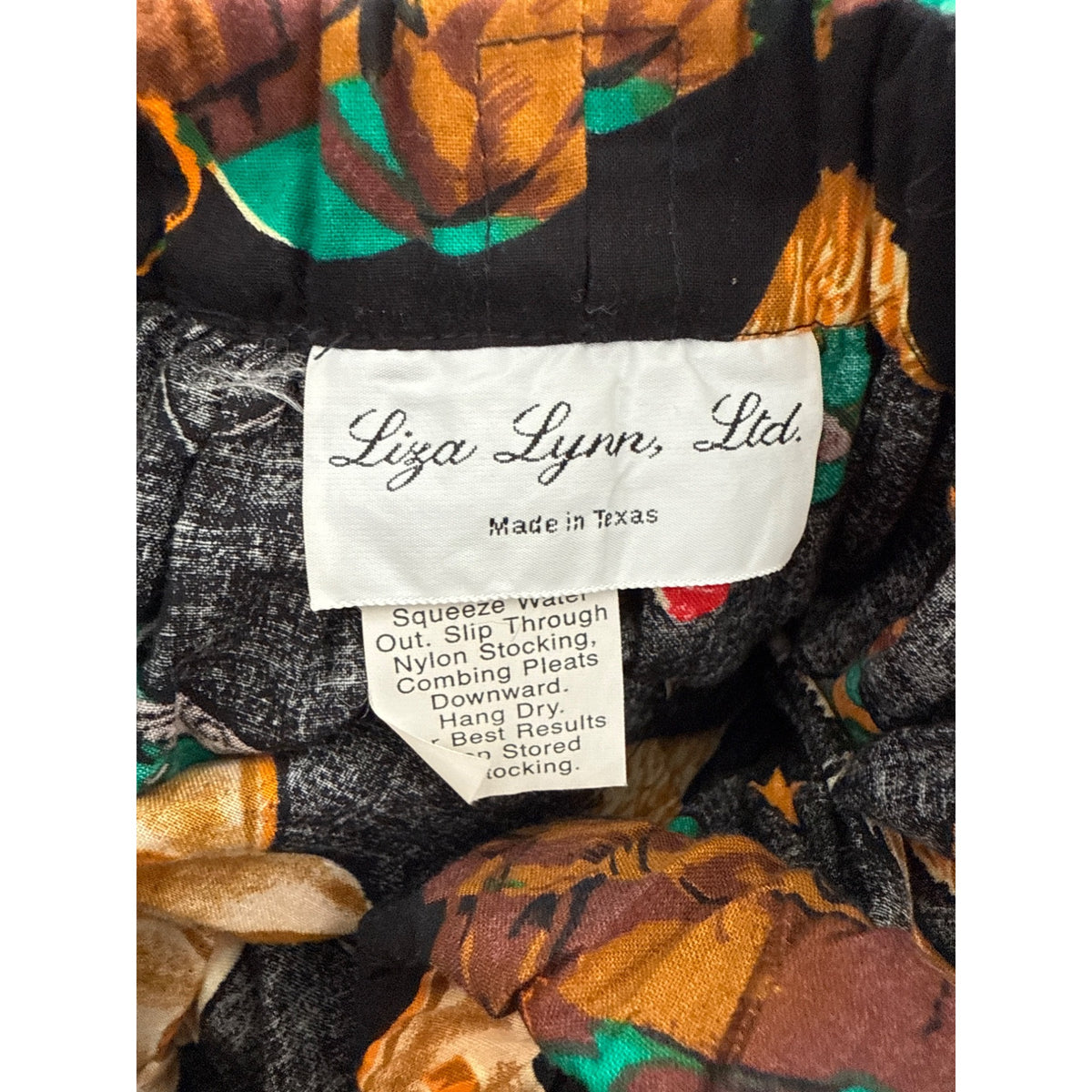 Liza Lynn Womens Country Western Print Skirt Elastic Waist Cowboy Hats OS Fun USA