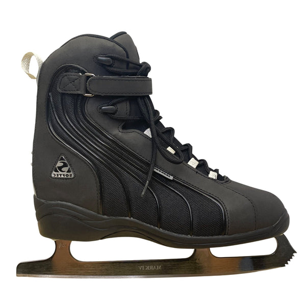 Jackson Men’s Black Mesh Panels Softec Hockey Sport Ice Skates Size 11