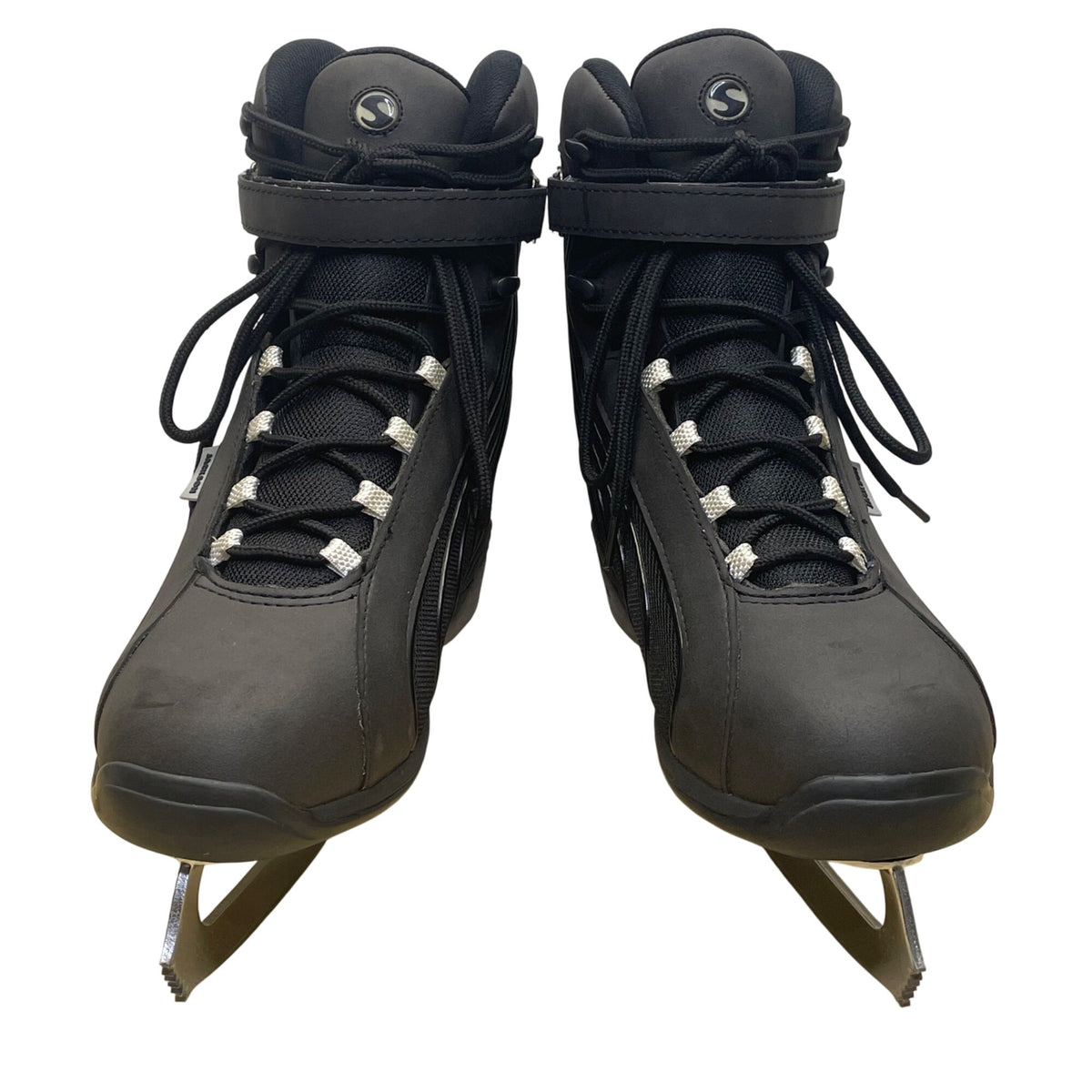 Jackson Men’s Black Mesh Panels Softec Hockey Sport Ice Skates Size 11