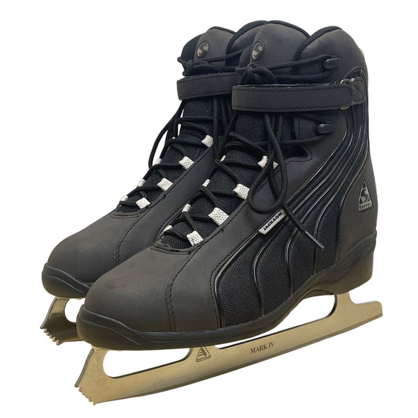 Jackson Men’s Black Mesh Panels Softec Hockey Sport Ice Skates Size 11