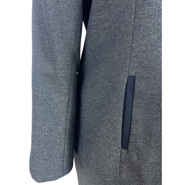 Sag Harbor Suit Ladies Grey Jacket & Skirt Set Formal Office Wear Sz 10 - New