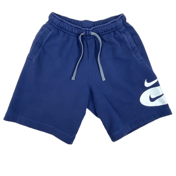 Nike Kids Boy's Navy Blue Double Logo Shorts Sz S