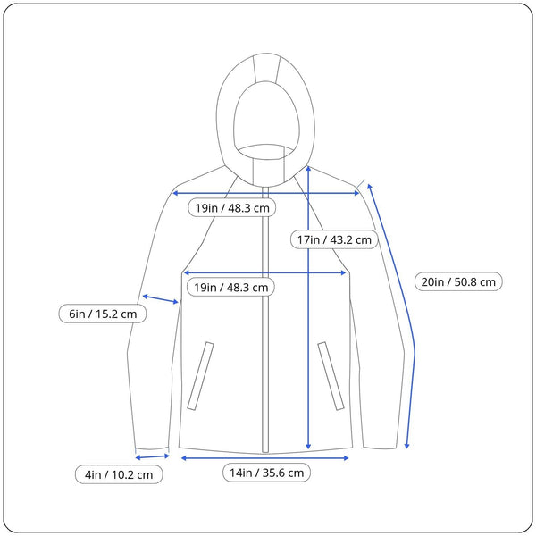 Nike Womens Black & Blue Cropped Windbreaker Jacket With Hood Zip Sz XS