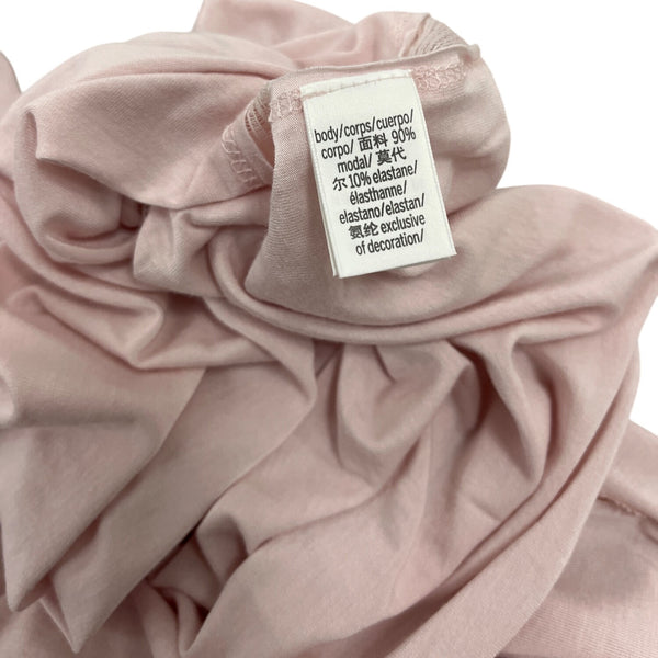 Victorias Secret Light Pink Long-Sleeve Pajama Lace Sleeve Detail Size S - New