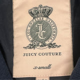 Juicy Couture Womens Navy Double-Breasted Peacoat Jacket Size XS