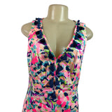 Lilly Pulitzer Womens Sleeveless Multicolor Tassel Shift Dress Size 6