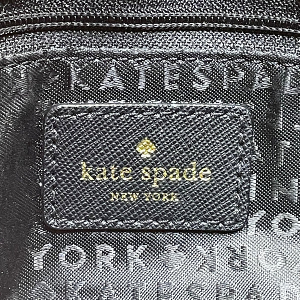 Kate Spade Women’s Black Leather Compact Chain Strap Crossbody Clutch Bag