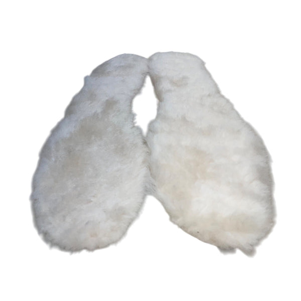UGG White Sheepskin Replacement Insoles For Boots Or Shoes Size 10.5”