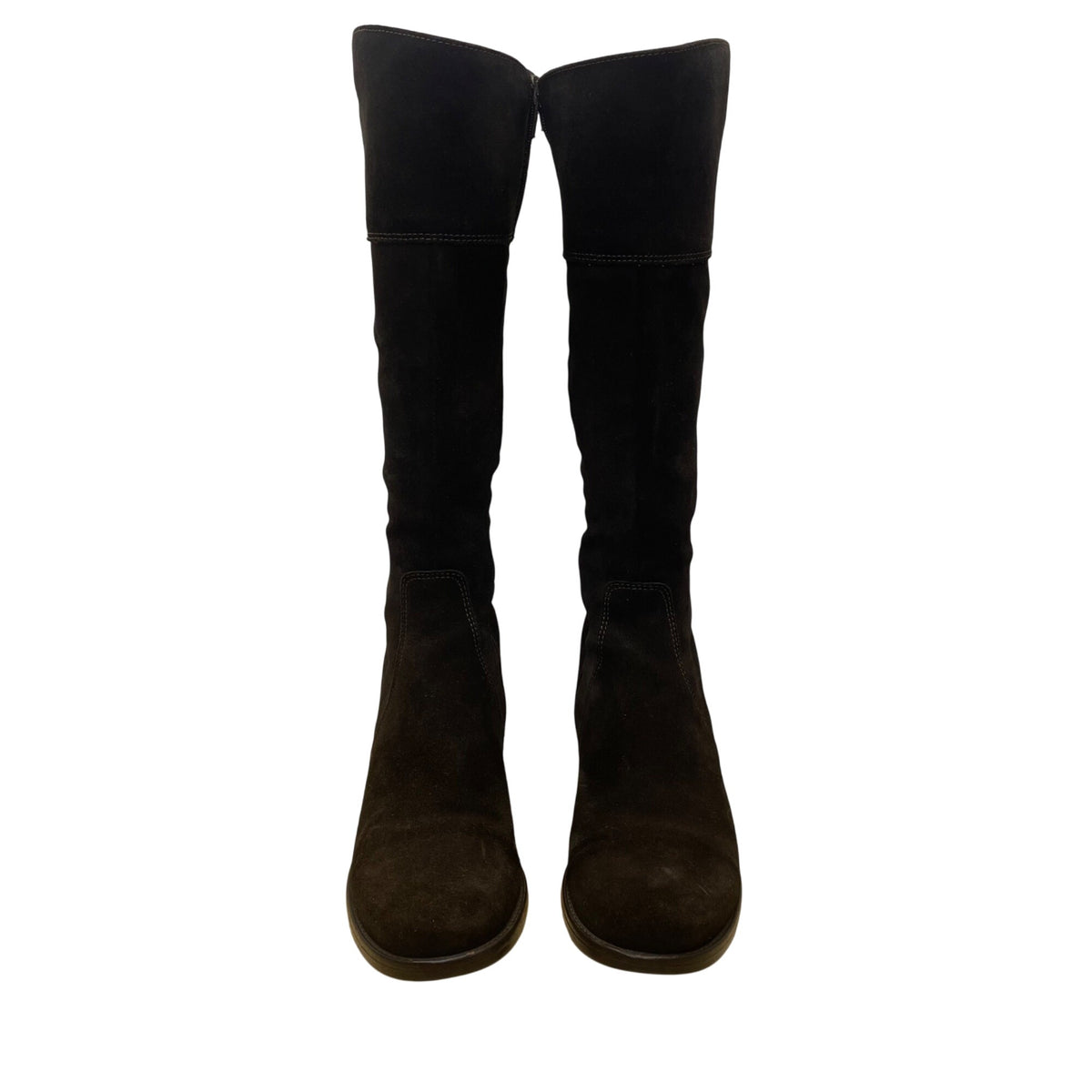 La Canadienne Women’s Brown Suede Knee-High Waterproof Boots Size 10 M