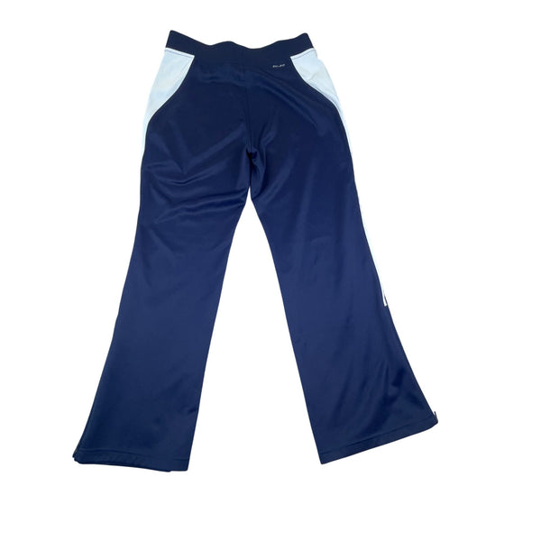 Nike Men’s Navy Blue Polyester Athletic Wide Leg Dri-Fit Pants Size S