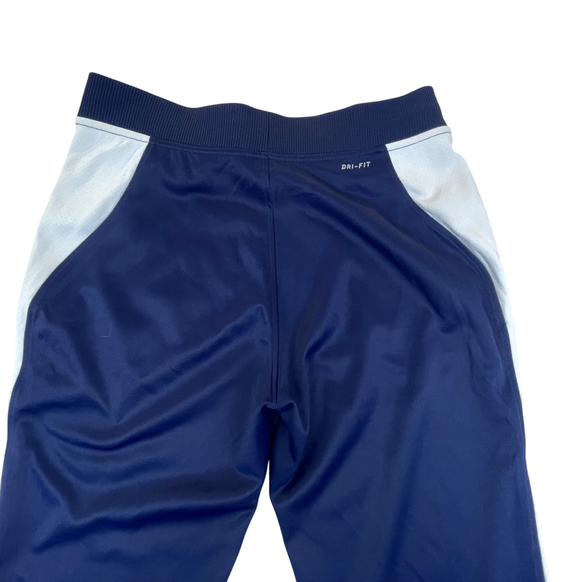 Nike Men’s Navy Blue Polyester Athletic Wide Leg Dri-Fit Pants Size S