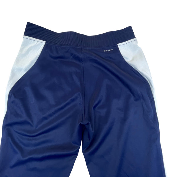 Nike Men’s Navy Blue Polyester Athletic Wide Leg Dri-Fit Pants Size S