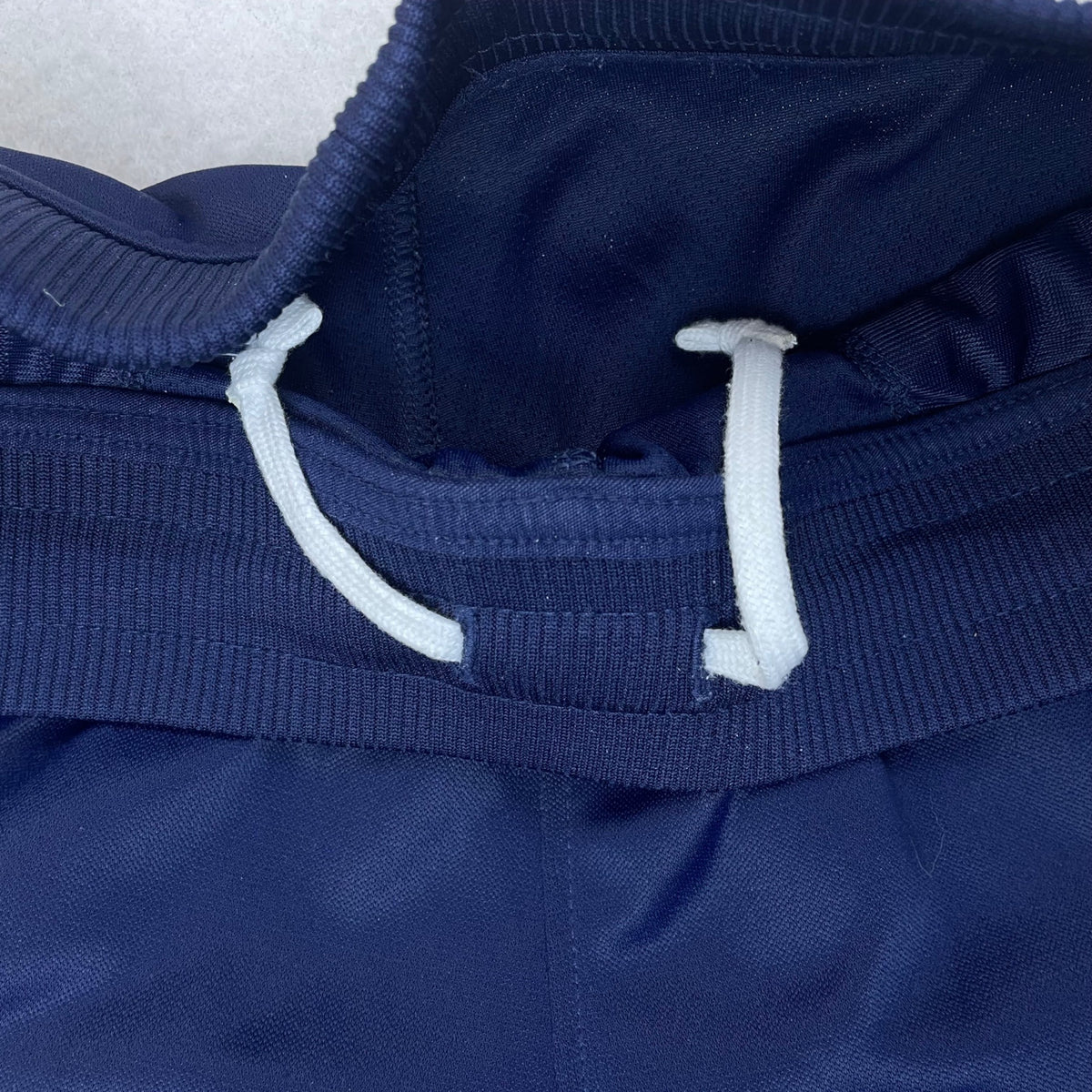 Nike Men’s Navy Blue Polyester Athletic Wide Leg Dri-Fit Pants Size S