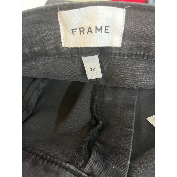 Frame Women's Gray Mid Rise Flared Jeans Sz 32 - NWT