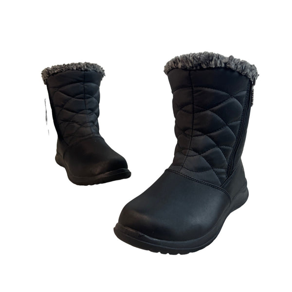 Totes Thermolite Women’s Black Winter Snow Boots Size 8