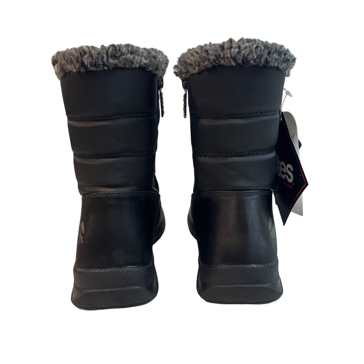 Totes Thermolite Women’s Black Winter Snow Boots Size 8