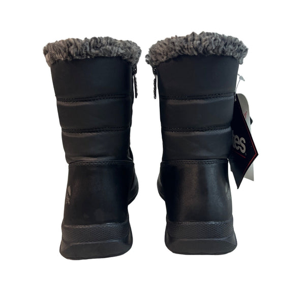 Totes Thermolite Women’s Black Winter Snow Boots Size 8