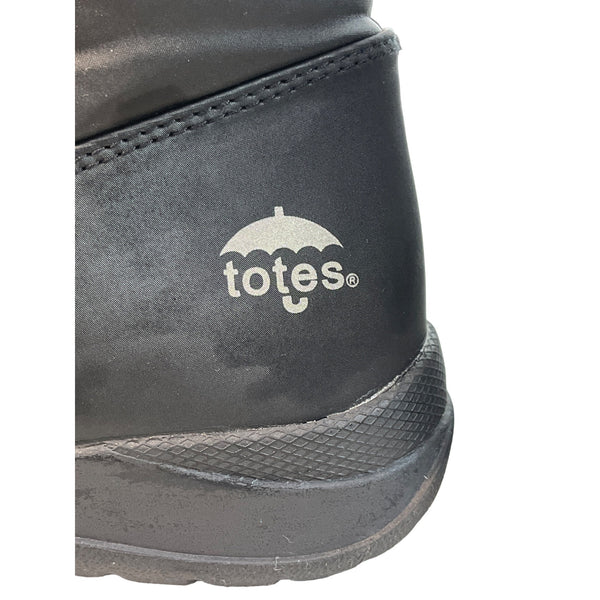 Totes Thermolite Women’s Black Winter Snow Boots Size 8
