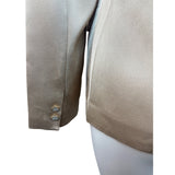 Modful Women's Tan Satin Blazer Sz XS - NWT