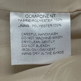 Modful Women's Tan Satin Blazer Sz XS - NWT