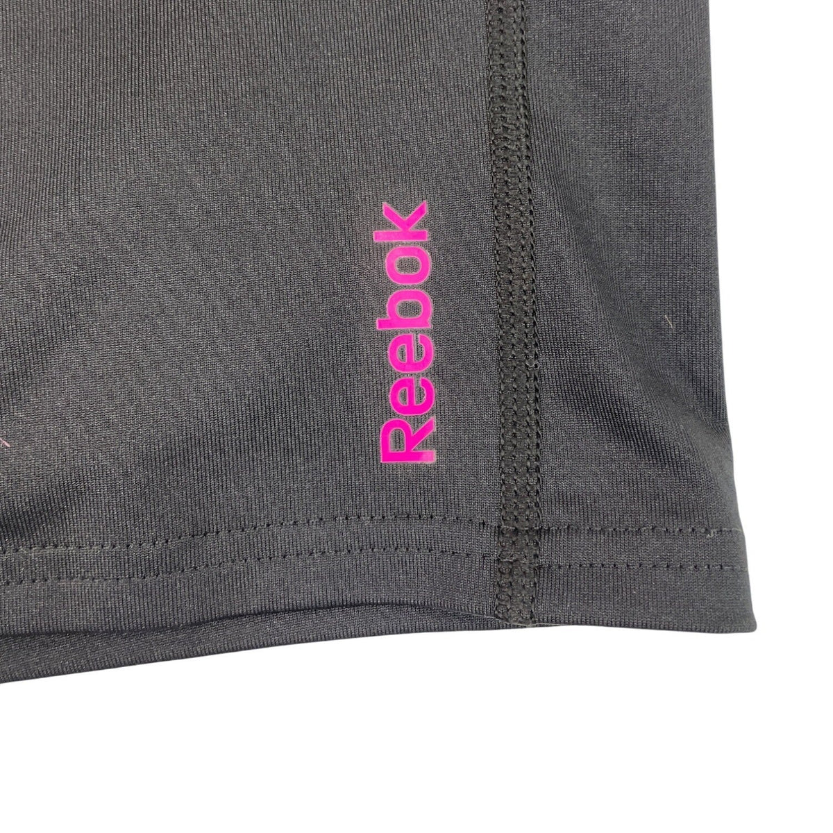 Reebok Womens Black Activewear Compression Shorts Size L - New
