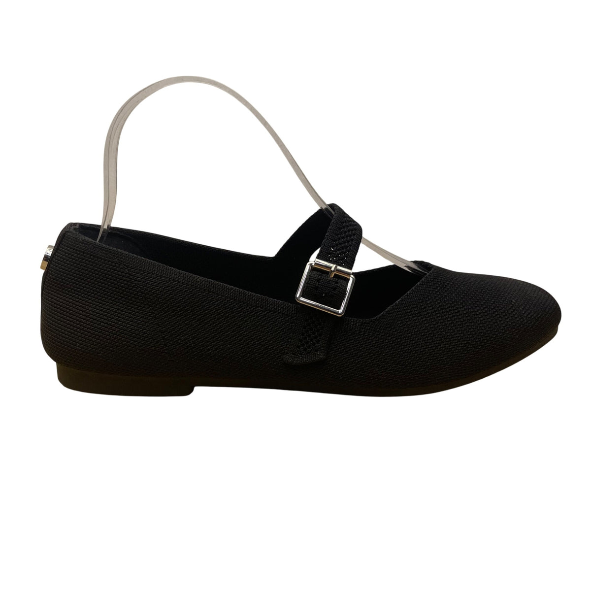 Steve Madden Women’s Black Adjustable Strap Richmond Mary Jane Flats Size 7.5