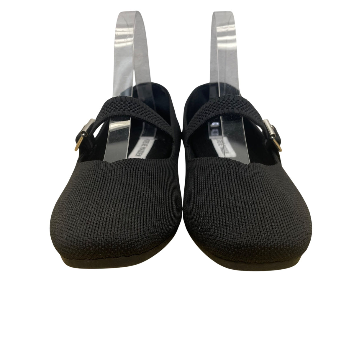 Steve Madden Women’s Black Adjustable Strap Richmond Mary Jane Flats Size 7.5