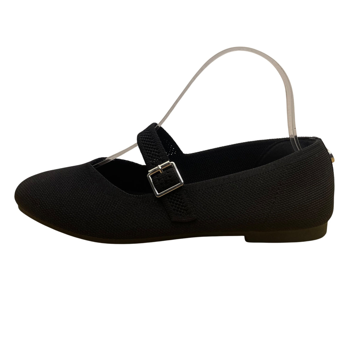 Steve Madden Women’s Black Adjustable Strap Richmond Mary Jane Flats Size 7.5