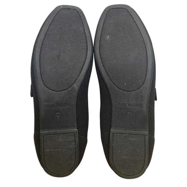 Steve Madden Women’s Black Adjustable Strap Richmond Mary Jane Flats Size 7.5