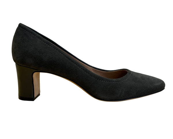Donald J Pliner Women’s Charcoal Kid Suede Jevi Ks Pumps Size 6.5M