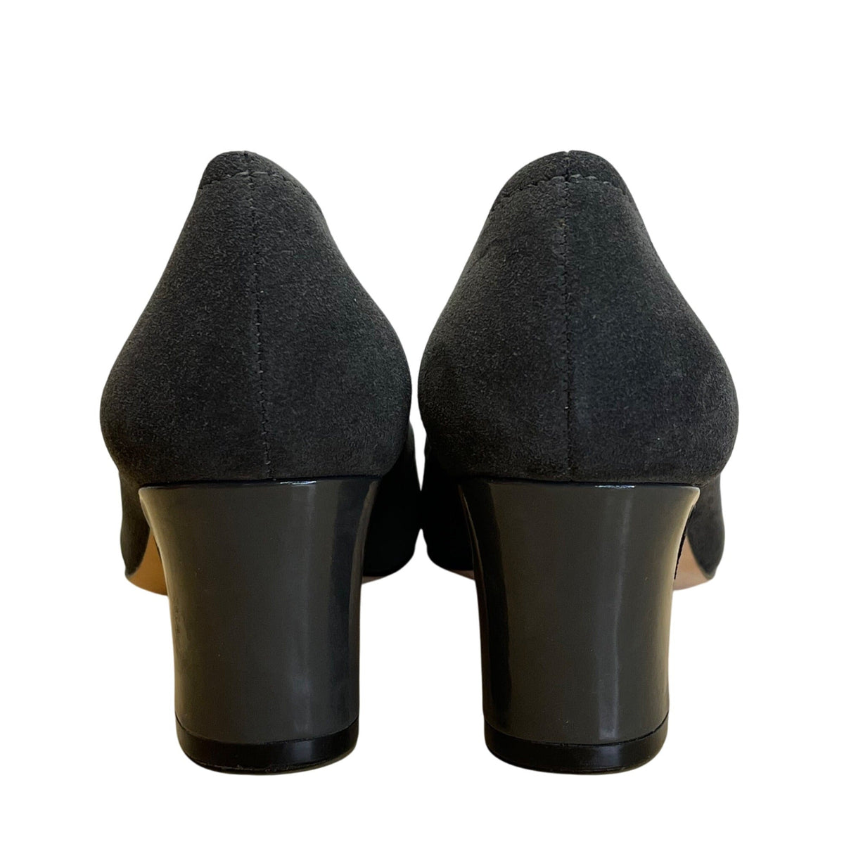 Donald J Pliner Women’s Charcoal Kid Suede Jevi Ks Pumps Size 6.5M