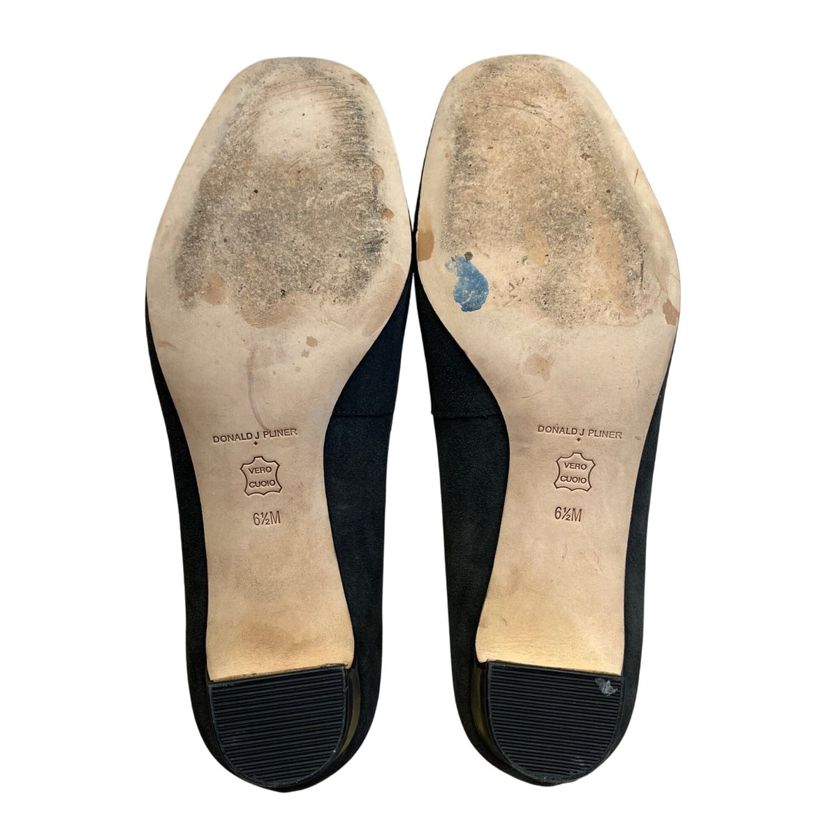 Donald J Pliner Women’s Charcoal Kid Suede Jevi Ks Pumps Size 6.5M