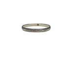 Floral Engraved Womens Silver-Tone Metal Bangle Bracelet Elegant Design
