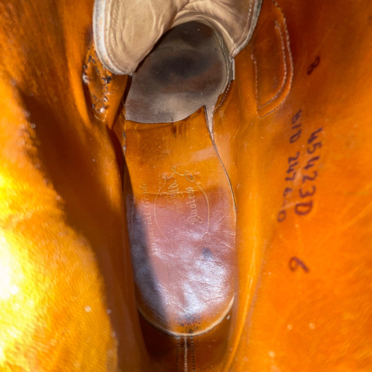 Barris Ltd Men’s Brown Leather Monk Strap Imperial Grade Ankle Boots Size 8