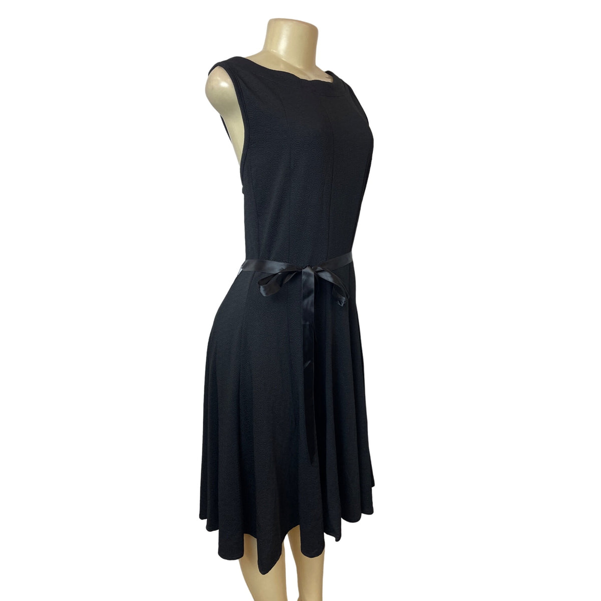 Haani Women's Black A-line with Belt Strap Sleeveless Dress Sz 2XP - NWT