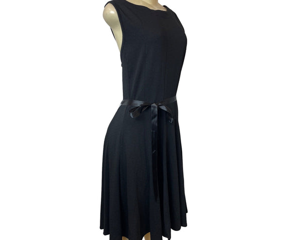 Haani Women's Black A-line with Belt Strap Sleeveless Dress Sz 2XP - NWT