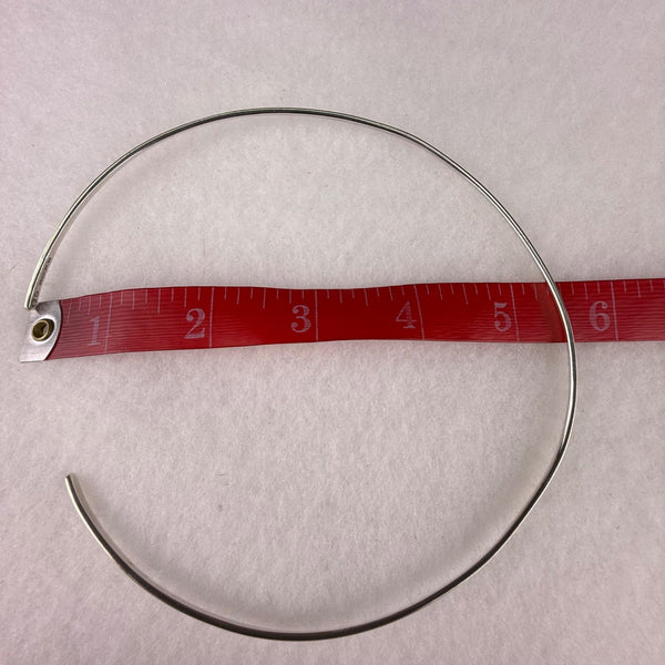 Mexican Sterling Silver 925 Women’s Silver Tone Choker Necklace Minimalist Style