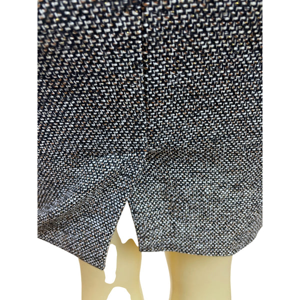 White House Black Market Women’s Black Pencil Skirt Back Zip Size 0P