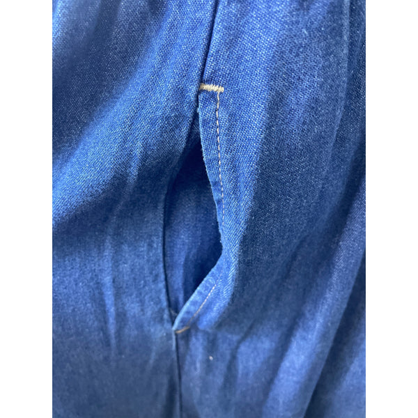 Koret City Blue Women’s Blue Denim Sleeveless Maxi Dress Relaxed Sz 22W - New