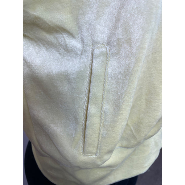 Generation Love Women's Yellow Revolve Blair Bomber Puff Sleeves Sweater Sz L - NWT