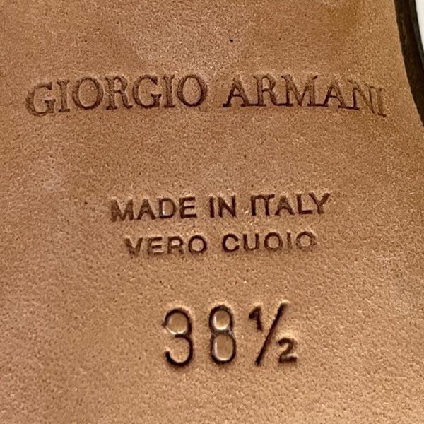 Giorgio Women’s Argento & Antracite Strappy Stiletto Heel Sandals Sz 8 US