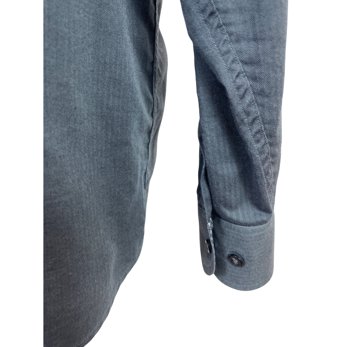 Tommy Bahama  Mens Gray Long-Sleeve Button-Up Shirt With Pocket Size L