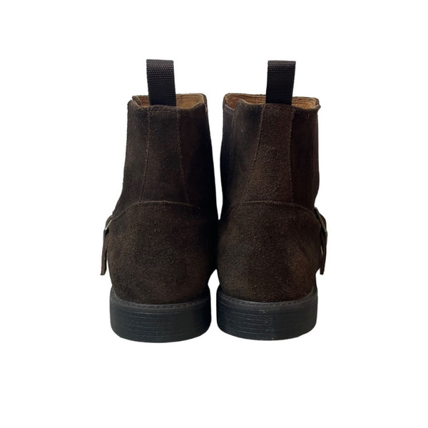 Johnston & Murphy Men's Brown Suede Waterproof Xc4 Watts Boots Sz 8.5