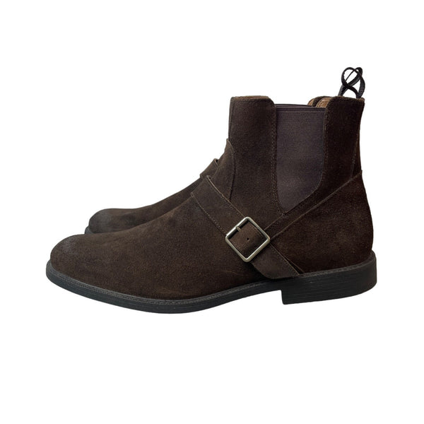 Johnston & Murphy Men's Brown Suede Waterproof Xc4 Watts Boots Sz 8.5