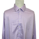 Charles Tyrwhitt Men's Lilac Purple Long Sleeve Button Up Shirt Sz 19-37