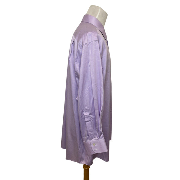 Charles Tyrwhitt Men's Lilac Purple Long Sleeve Button Up Shirt Sz 19-37