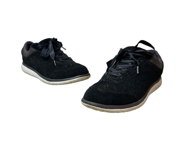 Ugg Women's Black Suede W Victoria Shoes Sz 7 - NWB