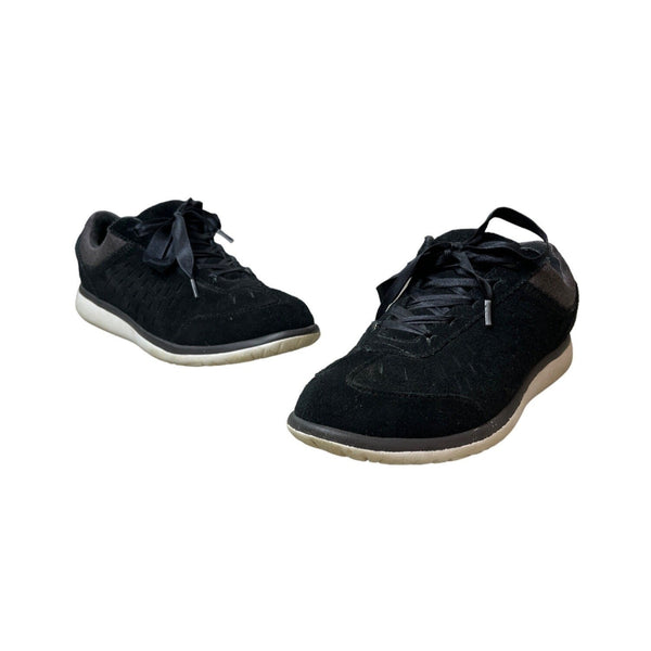 Ugg Women's Black Suede W Victoria Shoes Sz 7 - NWB